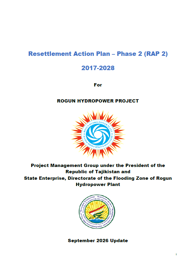 Resettlement Action Plan Phase 2